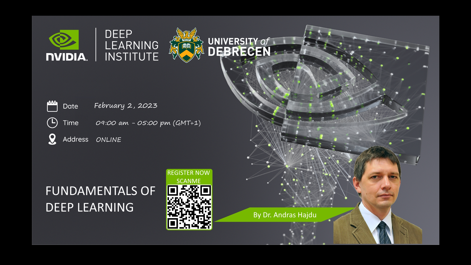 Official instructor-led NVIDIA DLI workshop