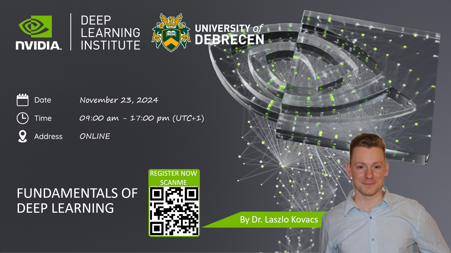 Official instructor-led NVIDIA DLI workshop